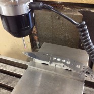 Knife blank probing