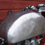 Ducati tank in progress photos
