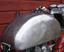 Ducati tank in progress photos