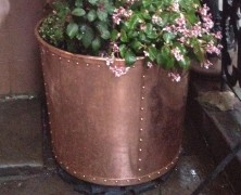 Copper Planters